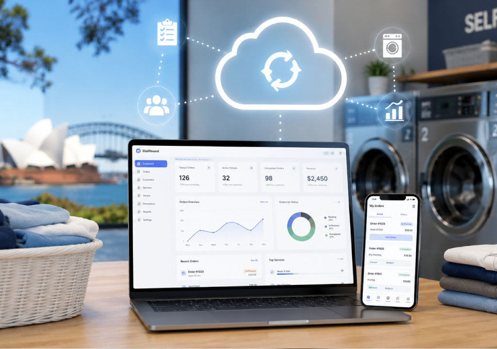 Cloud-Based Laundry Software for Australian Laundromats
