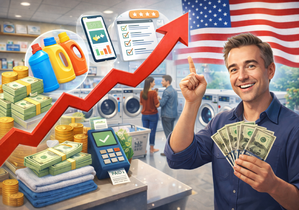 Increase Laundry Business Revenue in USA