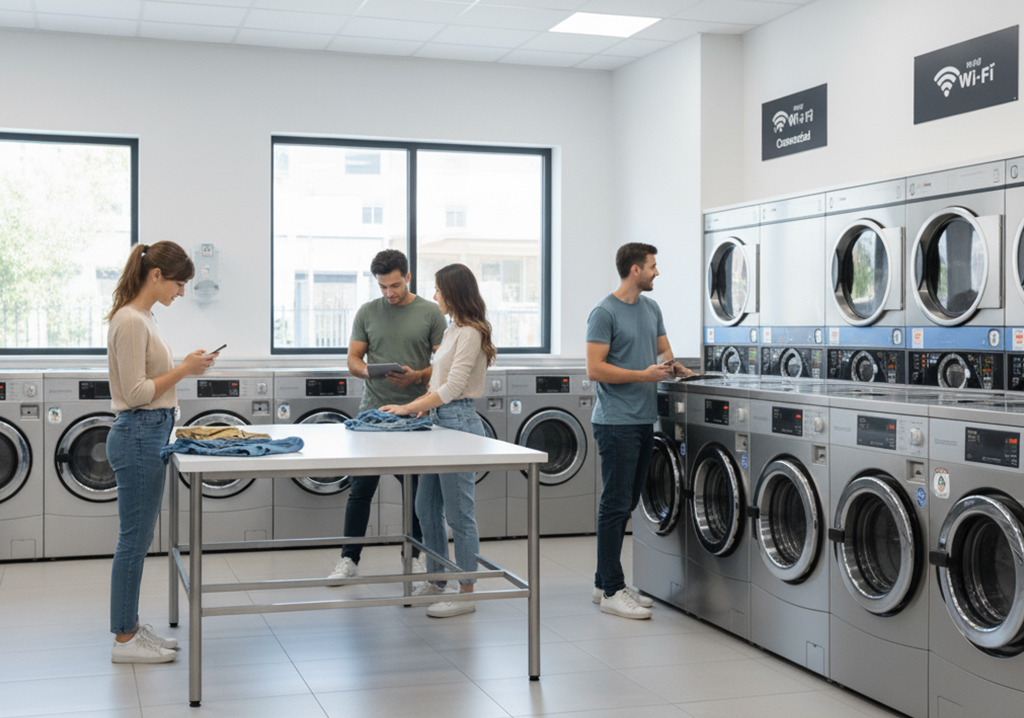start laundry business