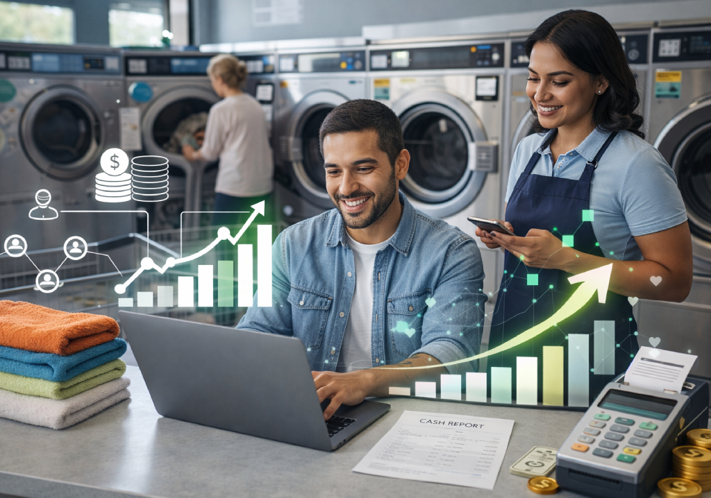 increase laundry business revenue