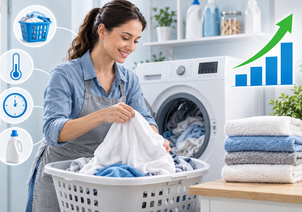 Small Changes That Can Double Your Laundry Efficiency