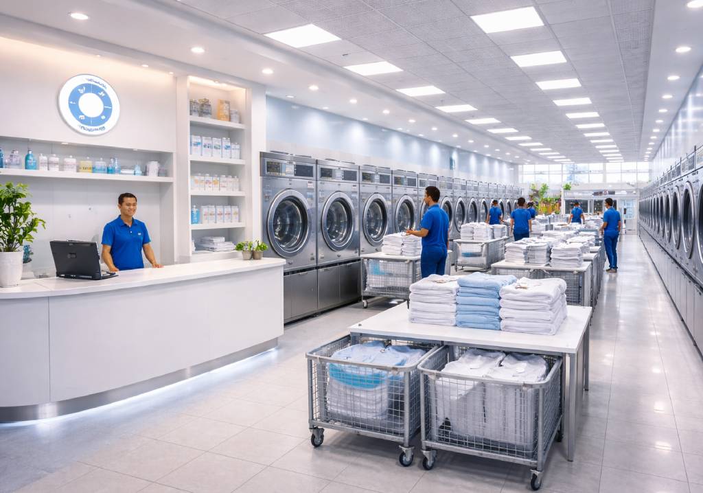 small lauundry shop to big brand