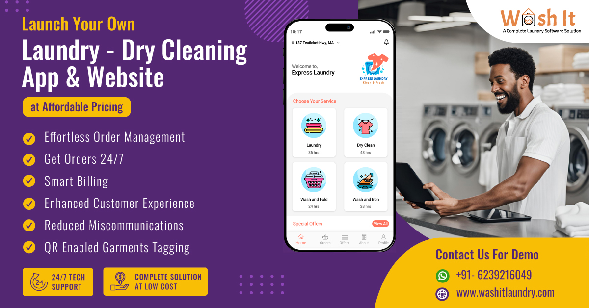 start laundry business