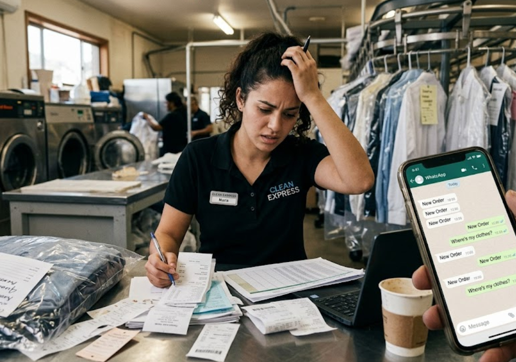Why WhatsApp Is NOT a Laundry Management System
